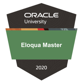 Eloqua Master badge
